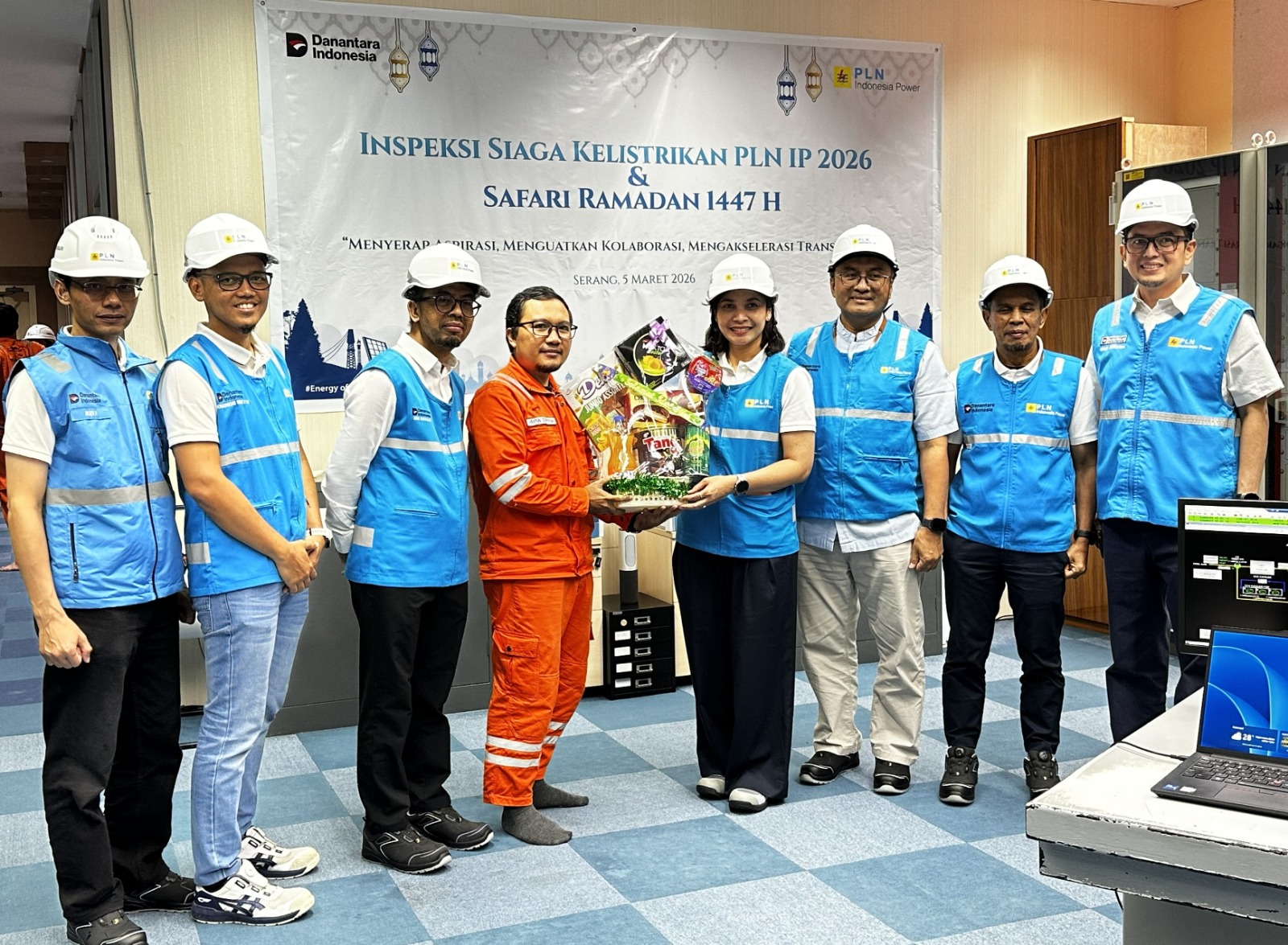 Board of Directors and Commissioners of PLN Indonesia Power Conduct 2026 Electricity Readiness Inspection and Ramadan Safari at UBP Cilegon